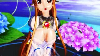 [MMD] Asuna CScayler Style [R-18]