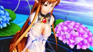 [MMD] Asuna CScayler Style [R-18]