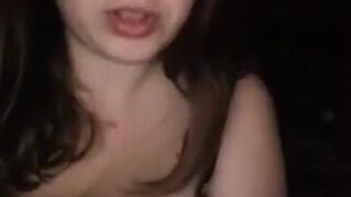 HOT GIRL WITH BIG TITS MASTURBATING IN CAM PERISCOPE