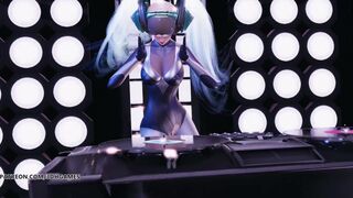 [MMD] BaseDownLow Sona DJ Sexy Striptease 4K 60FPS League of Legends