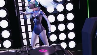 [MMD] BaseDownLow Sona DJ Sexy Striptease 4K 60FPS League of Legends