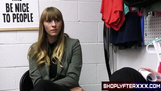 ShoplyfterXXX.com - When Angel is found guilty of shoplifting, Mike insists on doing a full body search—she will have to follow his rules to get off the hook.