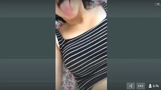 Periscope Cam Teen girl show pussy