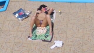 Flagra safada masturbando Piscina Flagged Girl masturbate on the pool