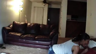 Scandalous GFs - Big Tits Girlfriend Fucked In A Cozy Room With A Black Guy