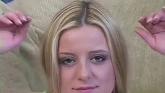 Premium GFs - Blonde Cute Girl Acts Sexual Fantasy