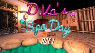 Beta Dva's Spa Day - FUTANARI - OverWatch [SFM-3D]