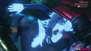 Master Chief fills Cortana up (with sound) 3d animation hentai anime game ASMR voice Halo Infinite