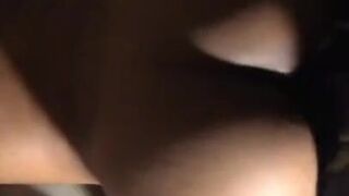 Thick Light skin Instagram model takes back shots while creaming on my dick