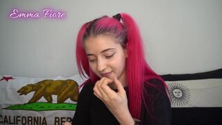 Horny Teen making Hentai faces - Emma Fiore