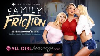 All Girl Massage - Lesbian Step-Daughters Massage MILF Mommy!