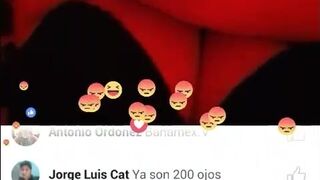 It hits him hard on facebook live 2: v #Somos Negrolemicos