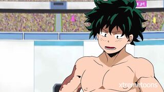 Mei and Deku fuck in public- My Hero Academia (hentai parody)