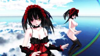 [MMD] Kurumi - Kiss Me 愛してる [R-18]