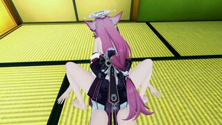 Yae Miko Genshin Impact 3D HENTAI Part 3/7