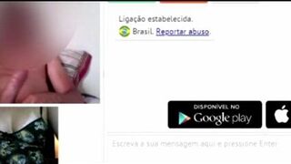slut wife bbw bitch, seeks different men every day on the internet to masturbate, she just enjoys after seeing a big dick man on webcam, real amateur brazilian.