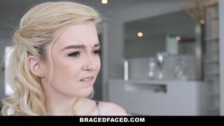Braces Teen Fucked Hard on first Date