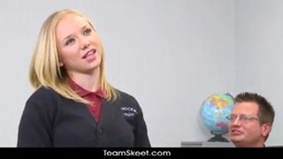 Tracy Sweet blonde school girl teen hardcore prof sex