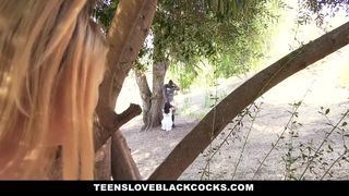 Lesbian Teen Fucked by Big Black Cock