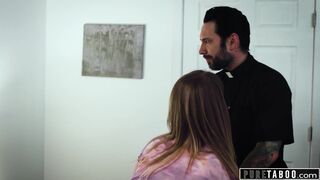 Eliza Eves Seduces Priest During Intervention