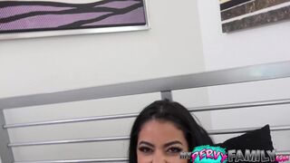 First Time Anal for Hot Latina Stepsister (Part 2) - Mia Martinez