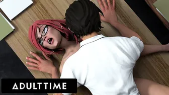 Adult Time - Hentai Sex University Prodigy Dominates Principal