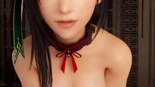 3D Compilation: Tifa Lockhart Christmas Fuck Uncensored Hentai Final Fantasy 7 Remake