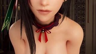 3D Compilation: Tifa Lockhart Christmas Fuck Uncensored Hentai Final Fantasy 7 Remake