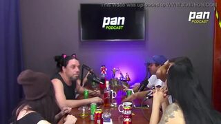 AT THE PODCAST PAN WITH PORN STAR ALICE HAEL ABOUT SUCKING BITCHING AND MUCH MORE