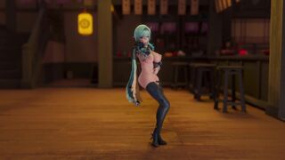 【R-18 MMD】Genshin Impact 原神 Eula 优菈 - LILAC