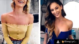 Thirsty Emma Hix And Stepmom Cherie DeVille Share Their Wet Pussy On Cam