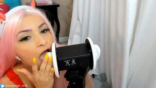 Cosplay Girl Franxx Anime ASMR 3DIO Big boobs Teasing queen Naughty hottie making you come a lot ASMR VIDEO