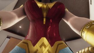 Hot Futa Wonder Woman fuck you | Female Taker POV