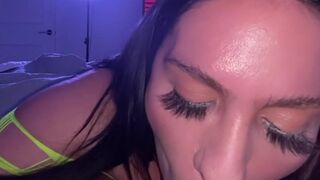 Tinder date sucks my dick for Onlyfans content