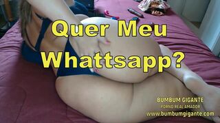 Taking off my new Bunda Grande Natural shorts - Access my WhatsApp and Content: www.bumbumgigante.com - Come record with me!