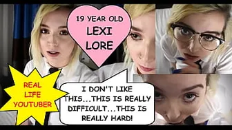 Real Life Youtuber 19 Year Old Lexi Lore "I Don