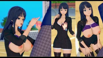 【エロゲーコイカツ！】ワンピース(ONE PIECE) ロビン3DCG巨乳アニメ動画[Hentai Game Koikatsu! ONE PIECE Robin(Anime 3DCG Video)]