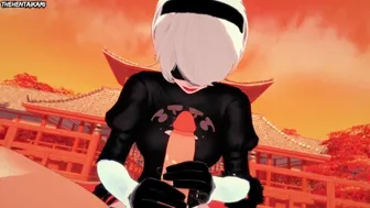 2B From NieR:Automata Hentai Uncensored