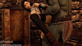 FF7R Tifa - Trouble in Don Corneo's Dungeon