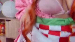 Nezuko Cosplay Kawaii Girl Hentai