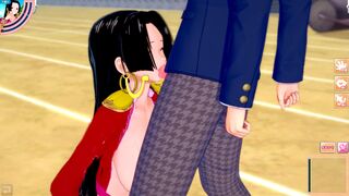 【エロゲーコイカツ！】ワンピース(ONE PIECE) ボア・ハンコック3DCG巨乳アニメ動画[Hentai Game Koikatsu! ONE PIECE Boa Hancock(Anime 3D