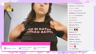 Teen Twitch gamer girl slut gets banned!!