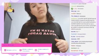 Teen Twitch gamer girl slut gets banned!!