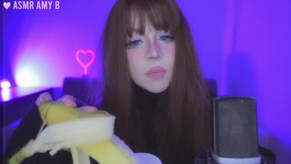 ASMR ???????? your STEPSISTER is hungry and wants a BANANA