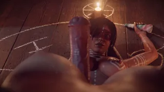 Tomb Raider Bdsm: Extremely Horny Lara Croft Is Satisfied By A Beauty