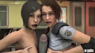 Ada and Jill Takes Monster Cock - Resident Evil - [SFM-3D][BY- wgqhs]