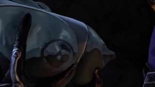 AI-Curious - Episode 2: Under The Suit - Part 2 - Alien - Futanari [SFM-3D][BY-YourBigJohnson]