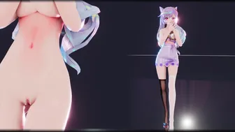 【R-18 MMD-4K】 Genshin Impact Keqing 刻晴 - Good Night Kiss