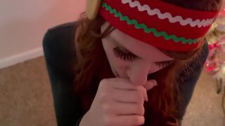 Sad Girl Sunflower - Has Been A Naughty Elf - Who Just Wants ( A White Suckmas)