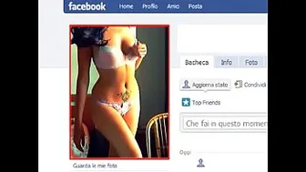 I'm here to show you how slutty I can be on facebook